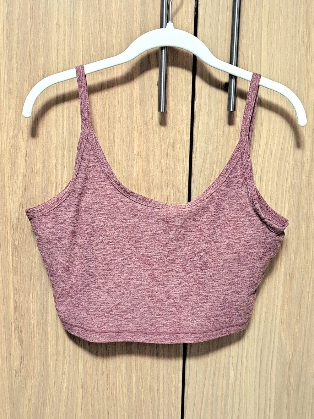 Mauve Crop Tank Top